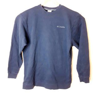 Columbia Mens Size XL Navy Blue Pullover Sweater